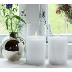BOUGIE LED IVY D7.5 H15 CM...