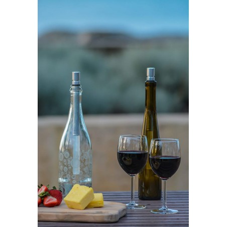LUMINAIRE A BOUTEILLE BOTTLELIGHT BLANCHE FROIDE
