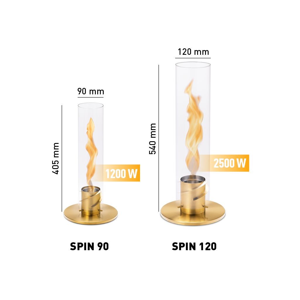 höfats - Spin 120 Boîte de Recharge 120 - Accessoires pour Feux de Table  Spin 120, Torche, feu Suspendu - Boîte en Acier Inoxydable sans Gel  Combustible - Capacité 500 ML : : Jardin