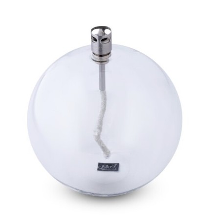 LAMPE A HUILE RONDE CHROME - PERI DESIGN